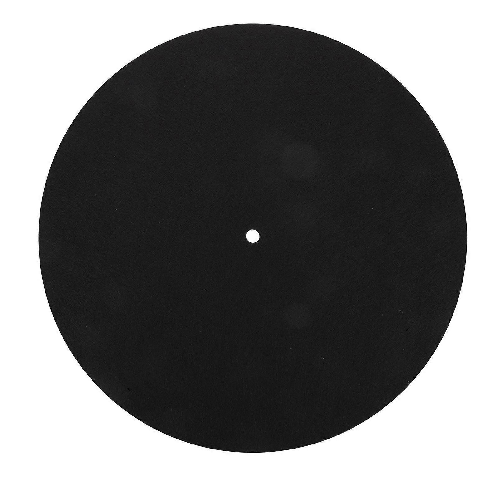 Felt Turntable Mat for Vinyl Records Slip Resistant, Vibration Dampening, Lightweight Protective Pad for Phonograph and Record Players