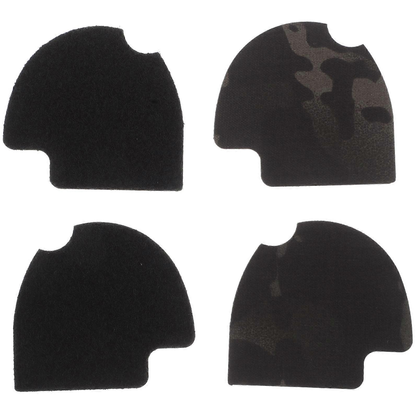 Camouflage Tape Cordura Wrap Headphones Sticker Secure Fit For Shooting Training 1Pair