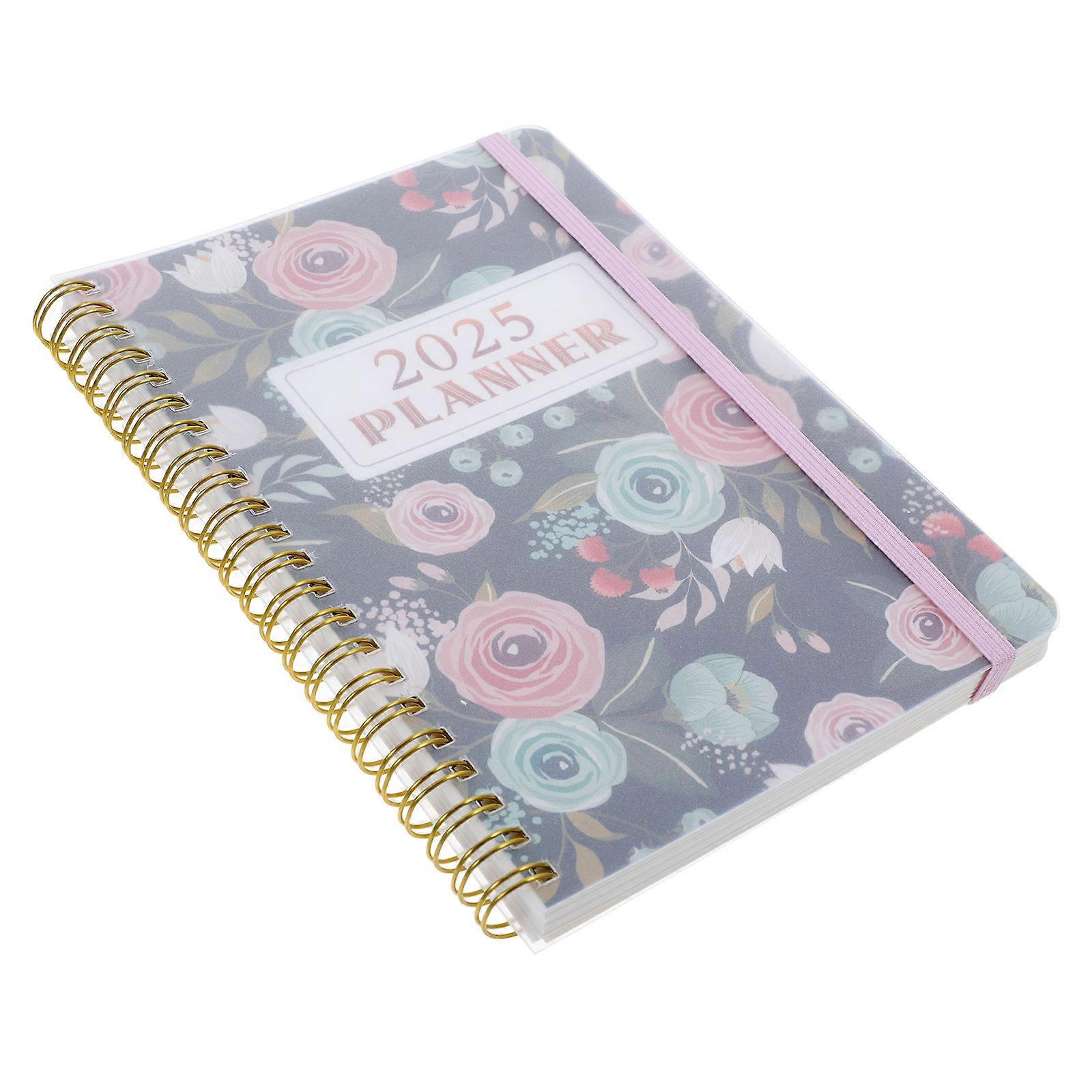 Weekly Monthly Planner A5 Metal Coil Study Note Taking Students Professionals 1Set
