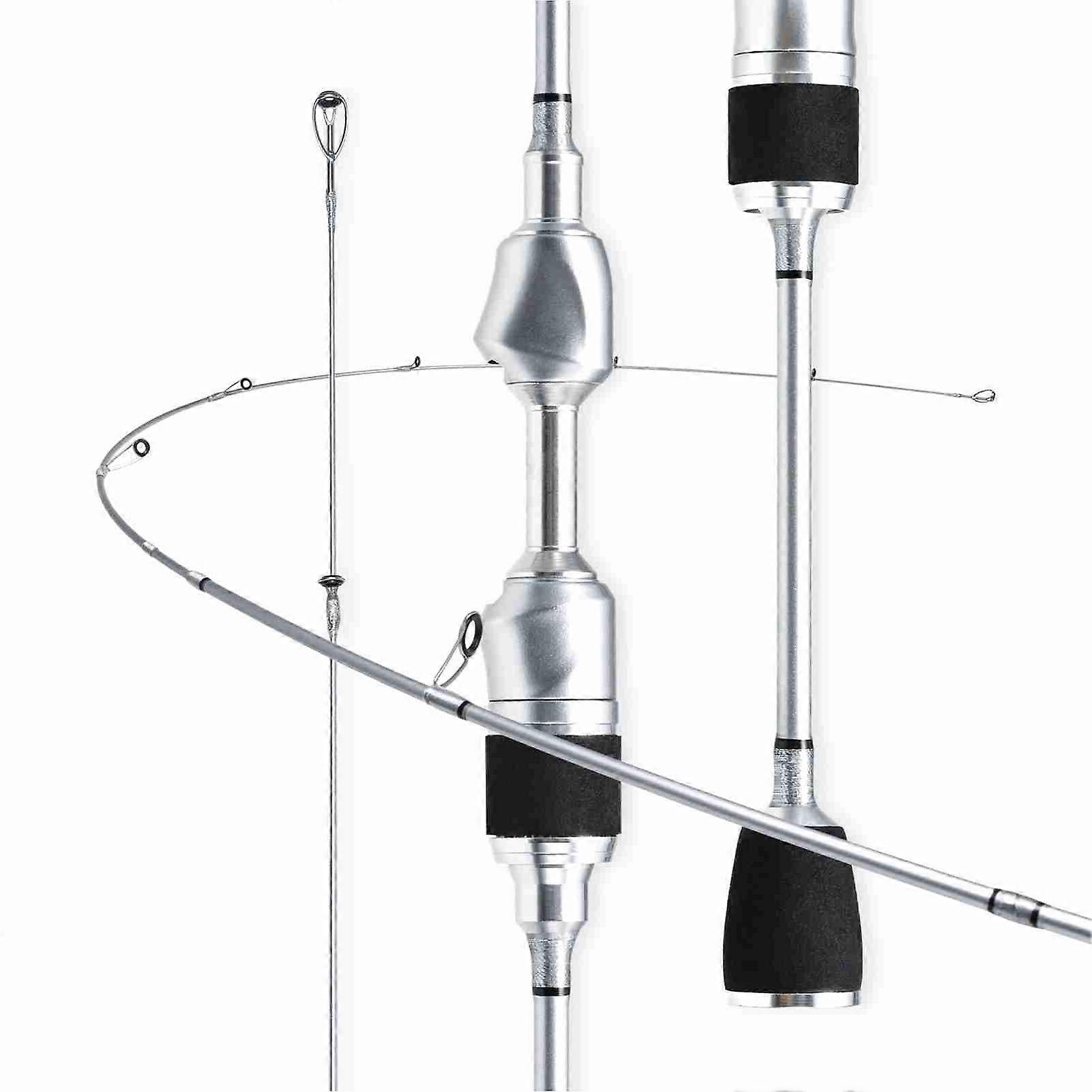 Fishing Rod High Elasticity Carbon Fiber Blank with EVA Handle Ceramic Wire Guide Ultra Sensitive Solid Tip Durable