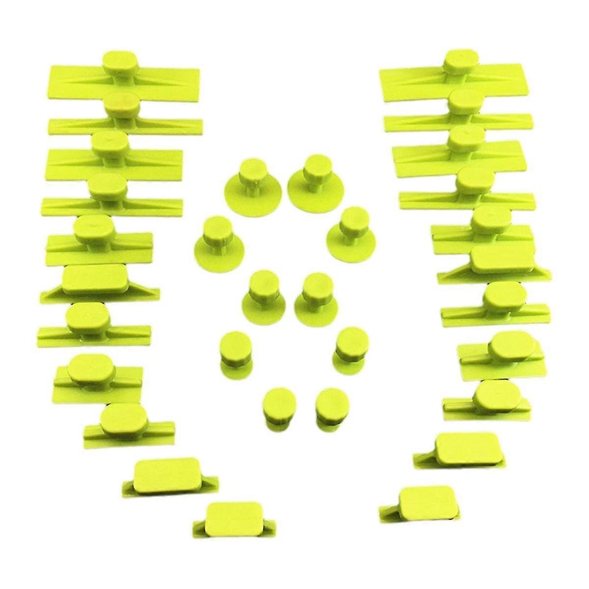 Paintless Car Body Dent Removal Pulling Tabs for T Slide Hammer,32Pcs hwy