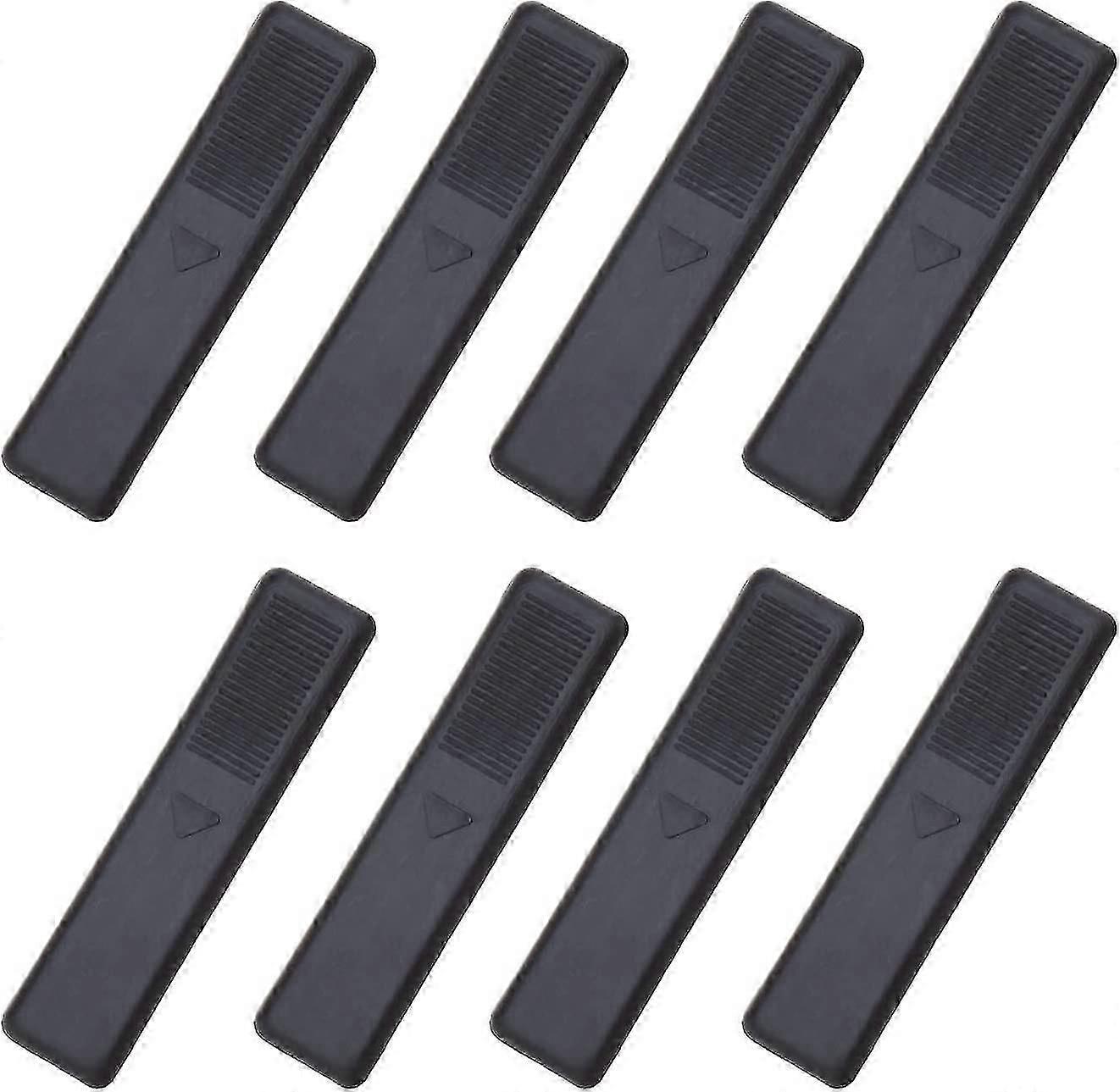 سيارة أعلى سقف بالوعة تشاك يغطي سقف تقليم صب يغطي سقف رف كليب (8PCS، أسود)