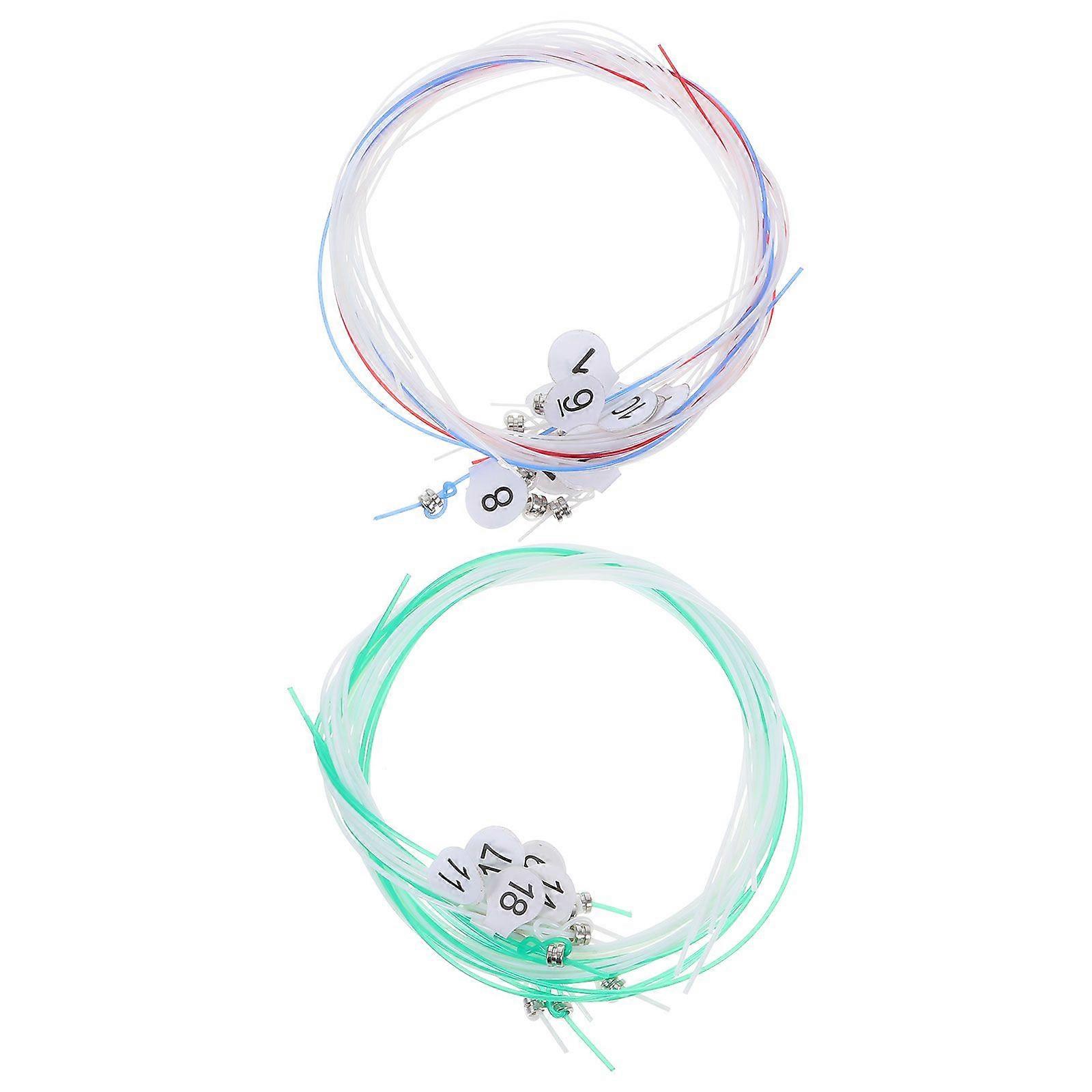 1 ensemble de cordes de lyre professionnelles fil de musique cordes robustes cordes en nylon lyre cordes