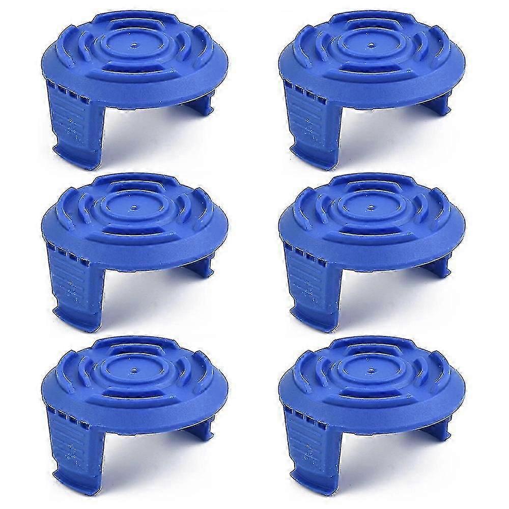 Lawn Mower Parts for Spear and Jackson / Mac Allister / Qualcast / Worx 6 Spool + Spool Cap TLW-01-1