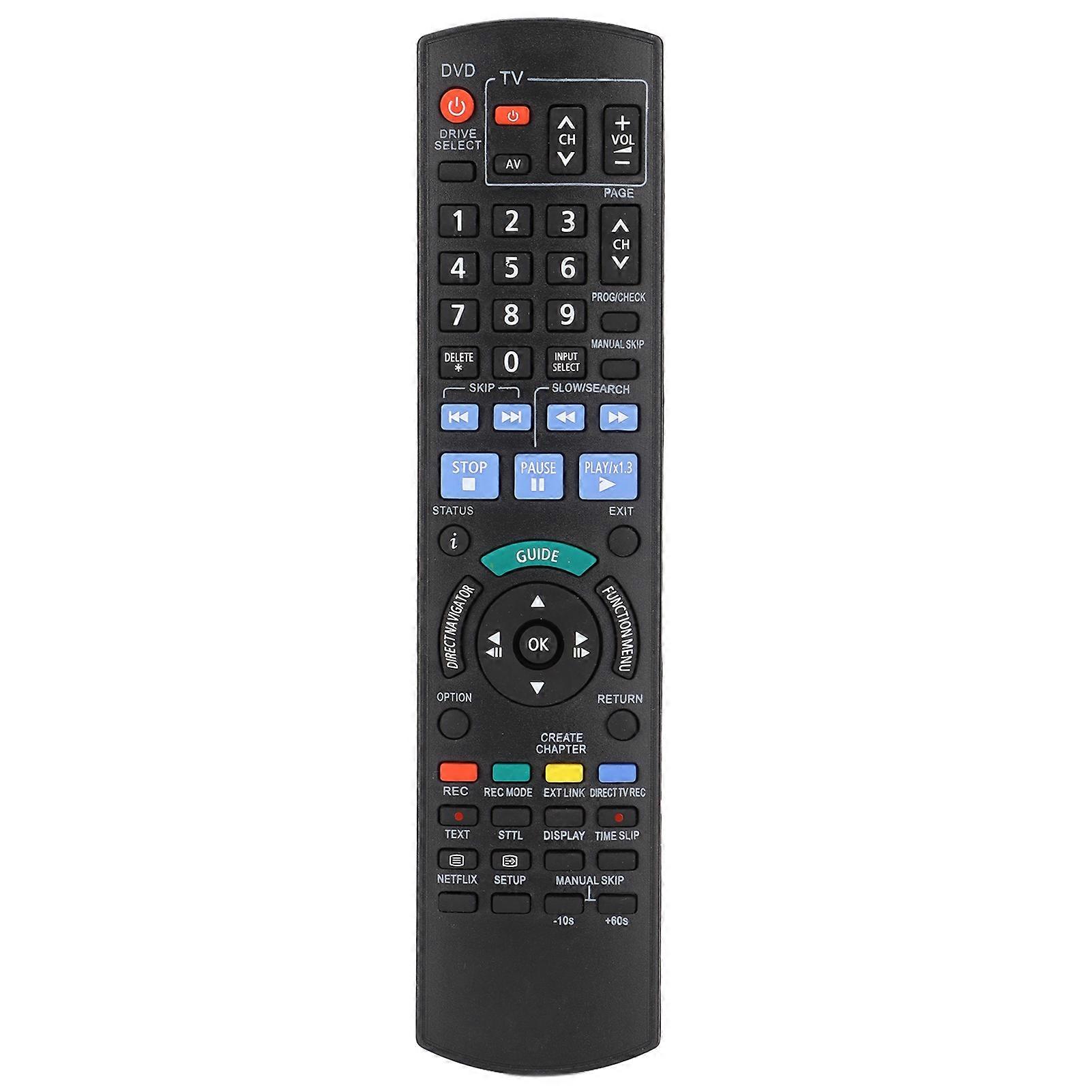 Replacement Remote Control for DVD Player DMRBWT720, DMRBWT835, DMRBWT730, DMRBWT820