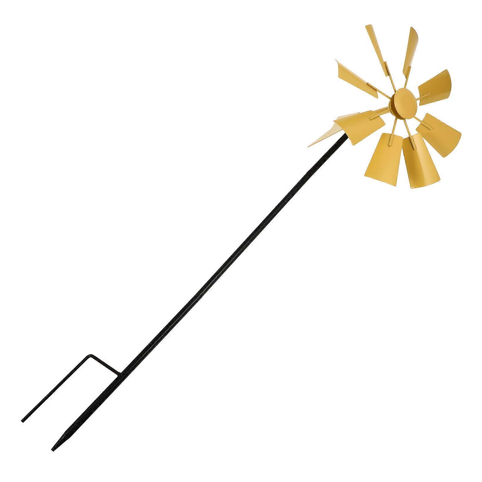 ديكور الحديقة دواليب الحديد طاحونة هوائية لحفلات أعياد ميلاد الأطفال 66x23.5 سنتيمتر هدية استحمام الطفل 1 حزمة