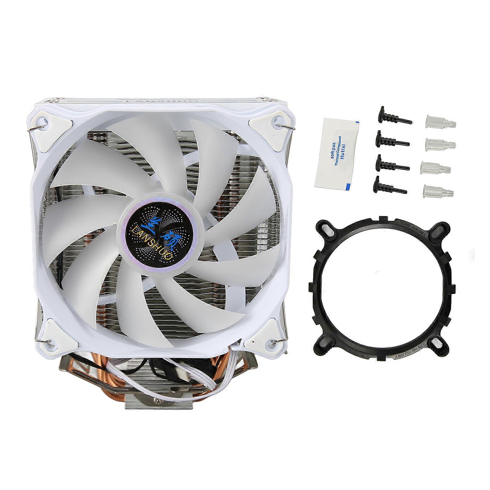 ARGB CPU Air Cooler AGHP 4 Copper Heat Pipes 120mm Hydraulic CPU Radiator for AMD AM4 AM5 for Intel 1700 1150 1155 1151