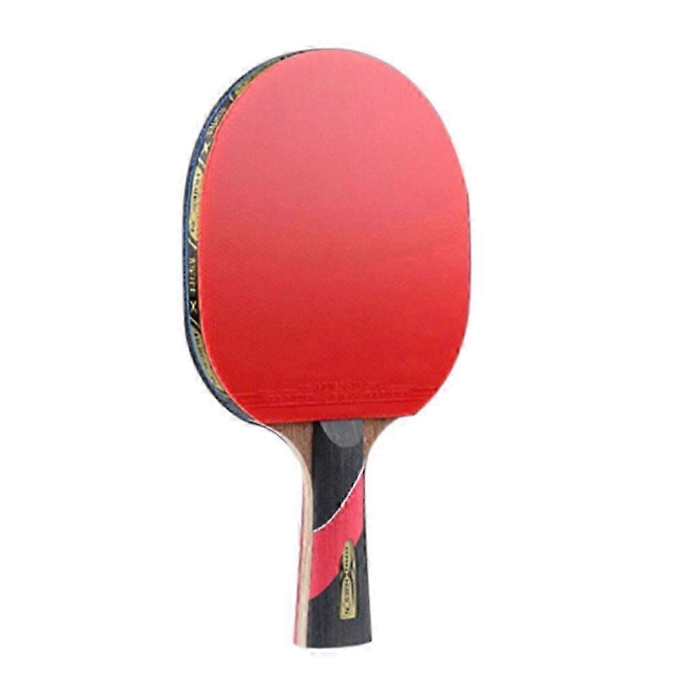 Super Powerful Table Tennis Racket Bat with Sticky Pimples (Penhold Hands Grip)