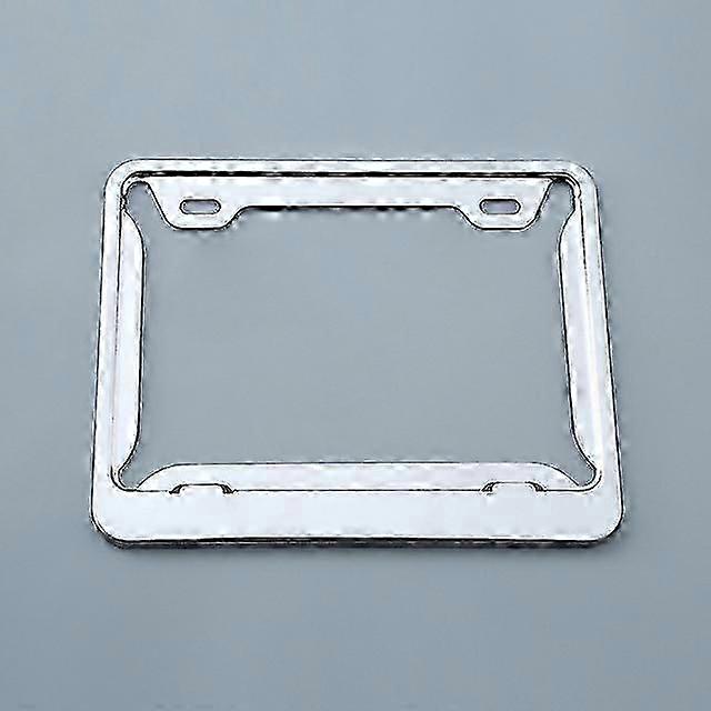 Carbon Fiber Motorcycle License Plate Holder Frame for Spain, Suitable for Various Motorcycles, Stainless Steel Construction, Dimensions 195