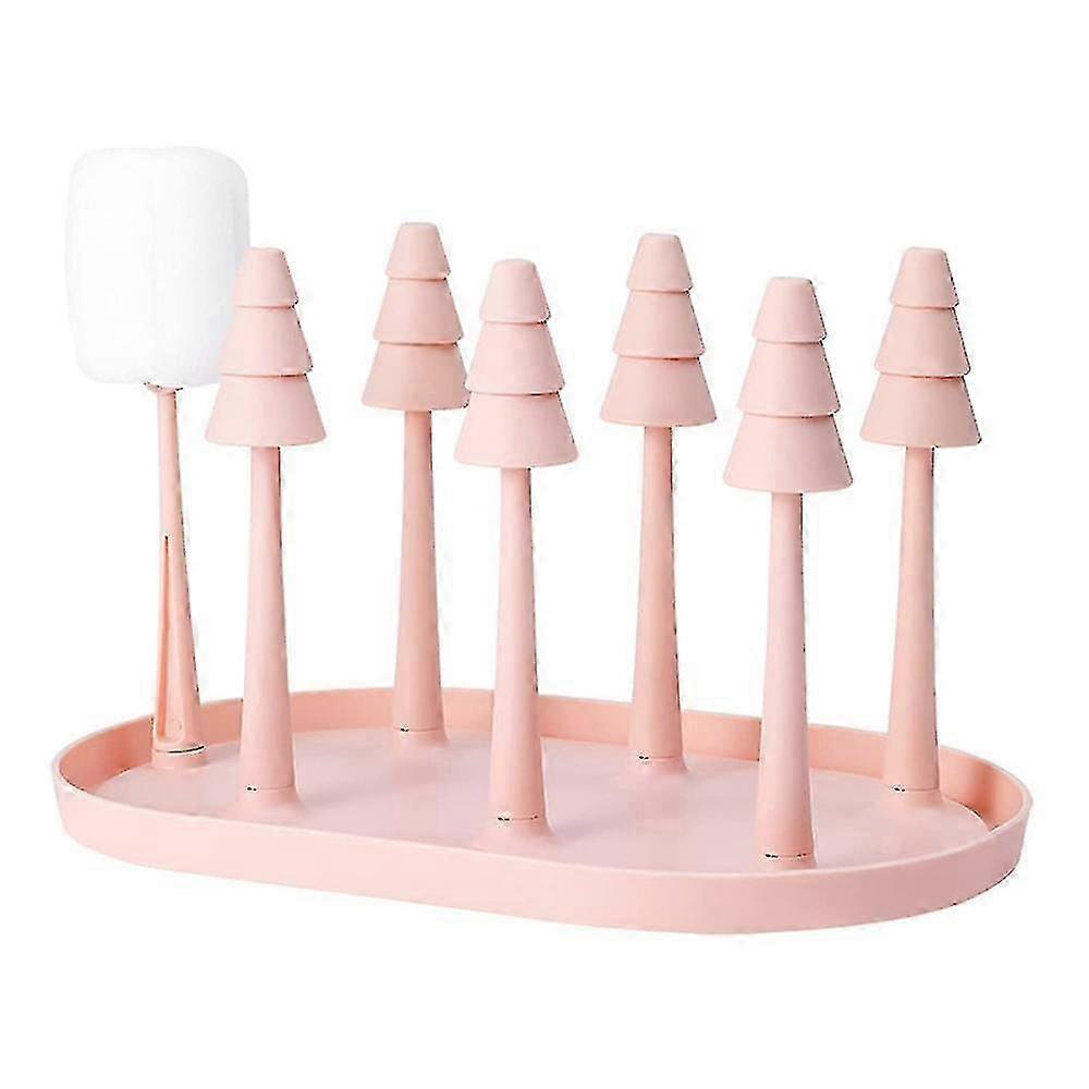 Baby Bottle Drying Rack, Removable 6-bracket Drain for Baby Bottles and Cups