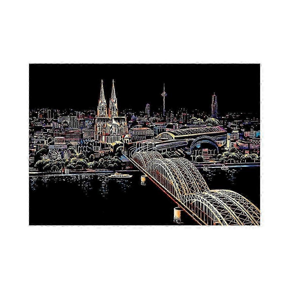 Scratch Art Board, Scratch Art Set, Creative Scratch Art Supplies