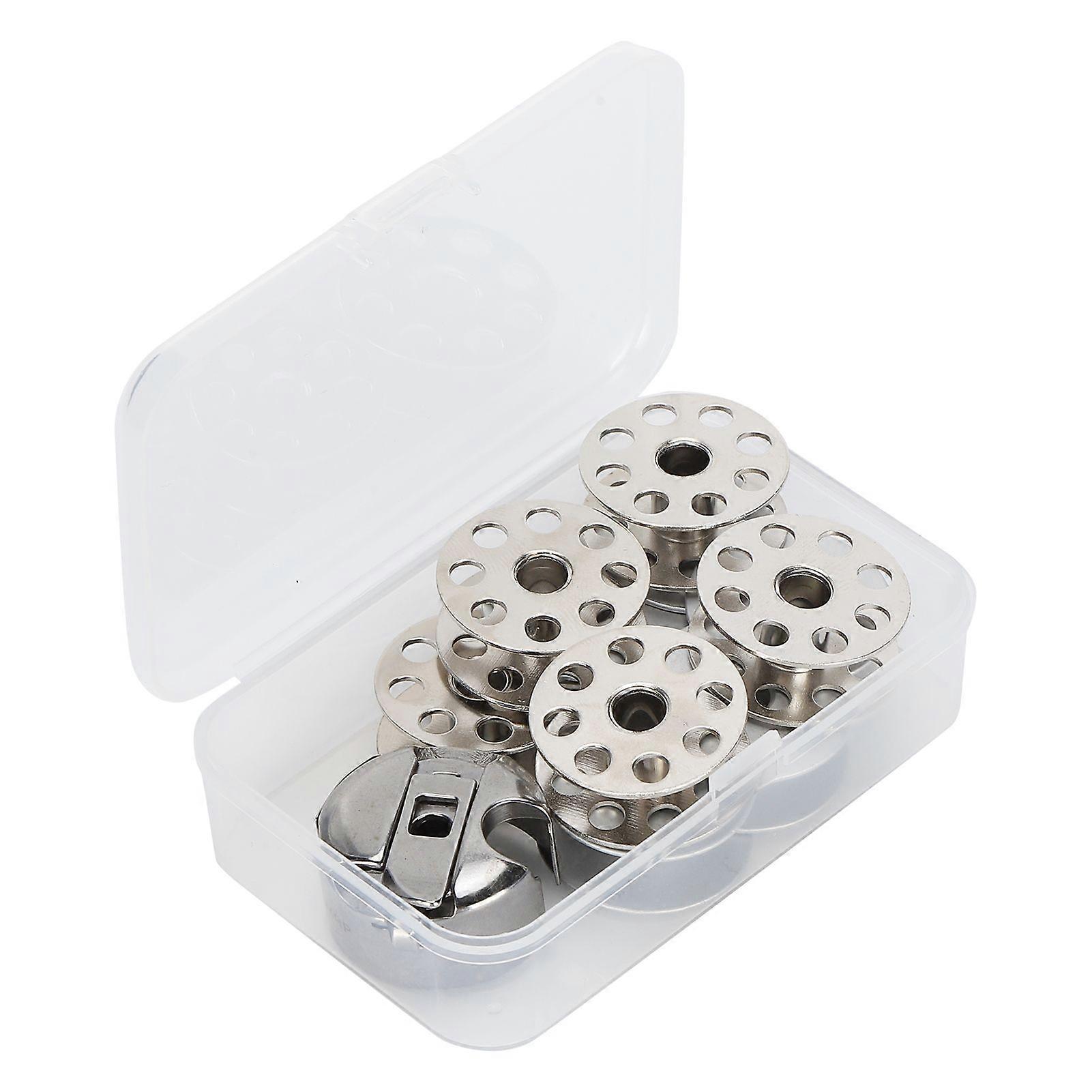 2025 Latest Model  10Pcs Bobbin Bobbin Case Metal Spool Walking Foot