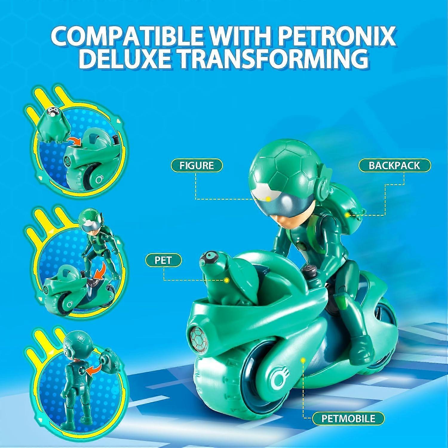 Petronix Defenders EU820030 Tim Action Figure Pet ShellE, 8 cm