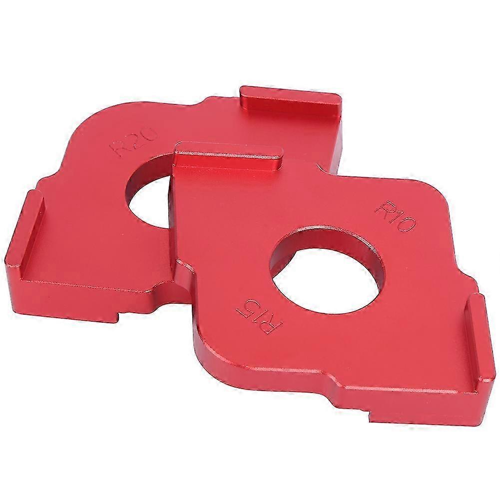 Round Corner R Angle Arc Template Half Fillet Fast Locator Woodworking Positioning Tool