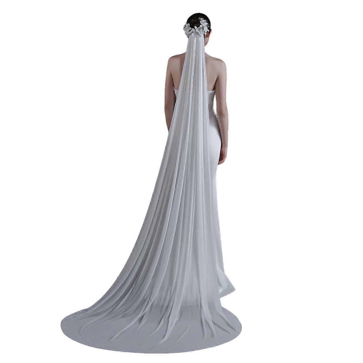 Wedding veil, white, 1 pc.，928