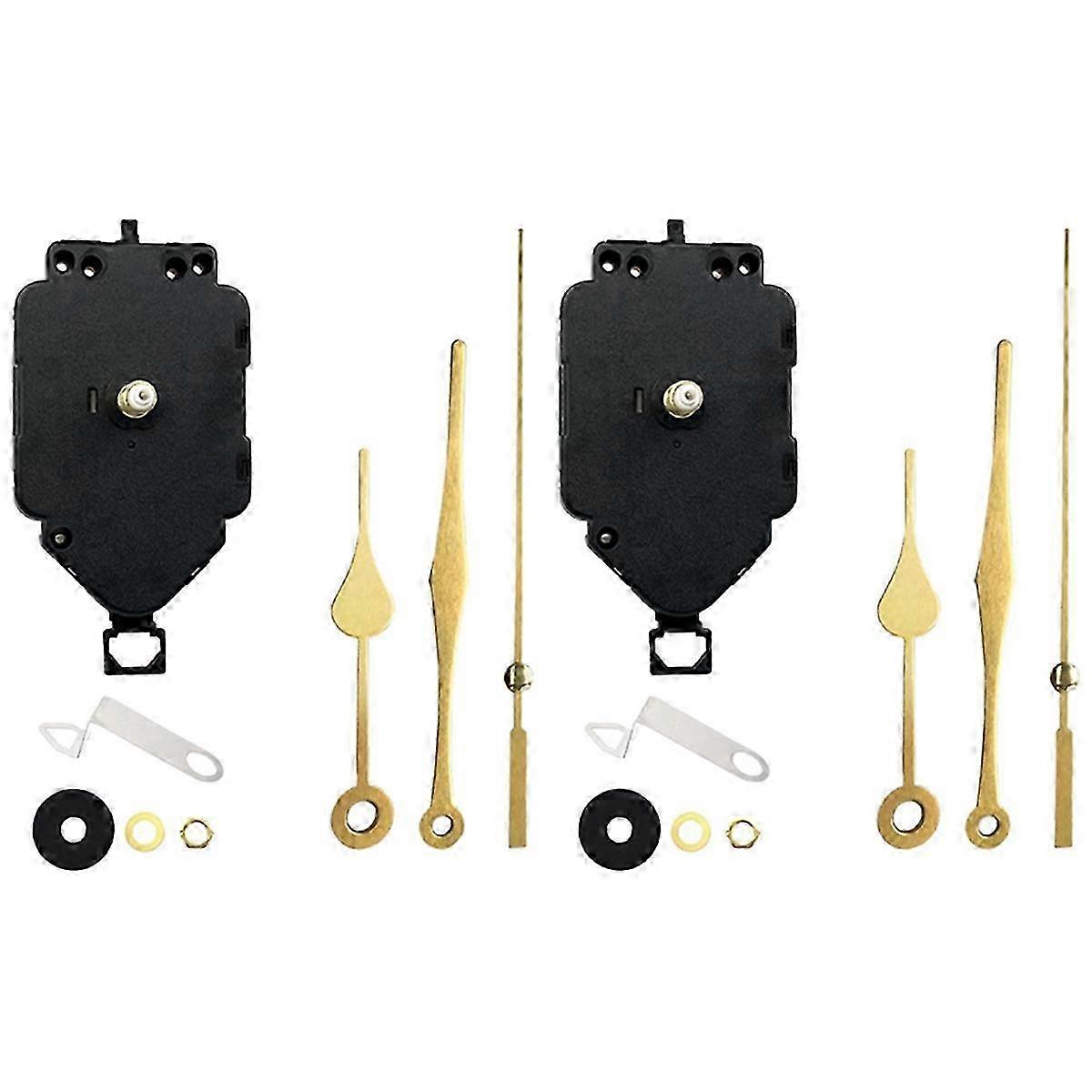 2 Set DIY Clock Movement Kit Replacement Parts D Edition 0708