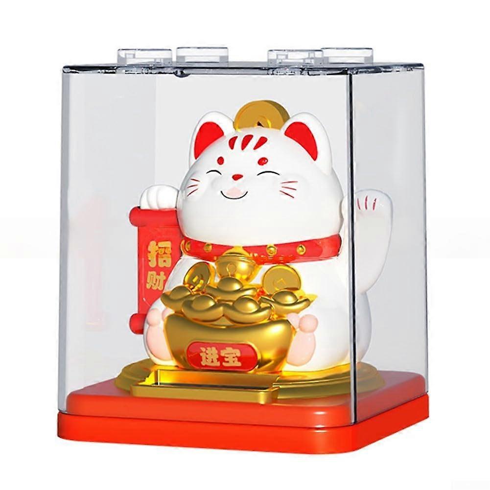 Happy waving cat, for enhancing the atmosphere in homes and offices.