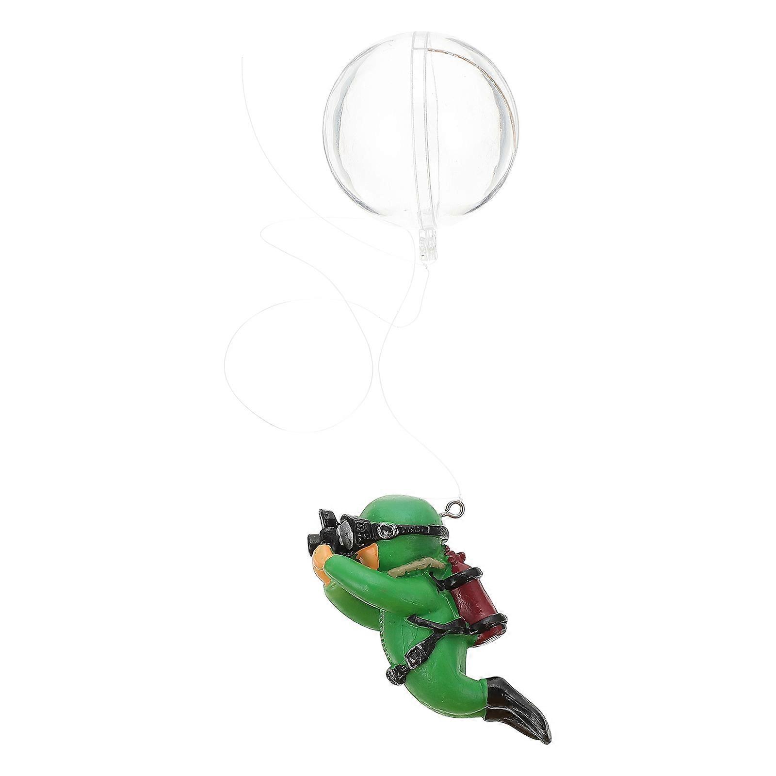 Floating Diver Ornament for Aquariums – Realistic, Lightweight & Safe Decoration for Fish Tanks, Durable Craft Design for Home or Office Use
