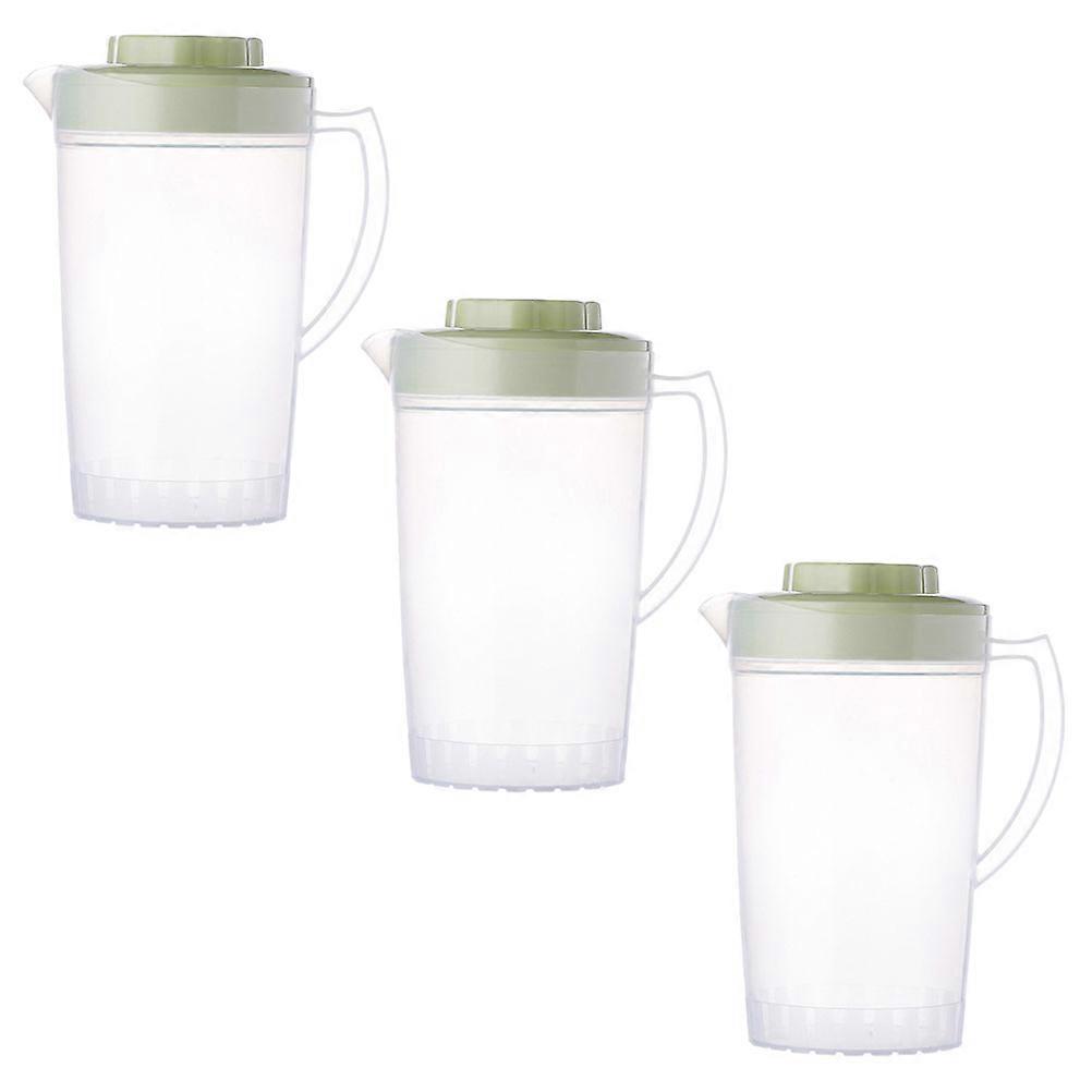 Party Drinks Pitcher Large Capacity Water Pitcher Classic Style BBQ Gathering 3Pcs