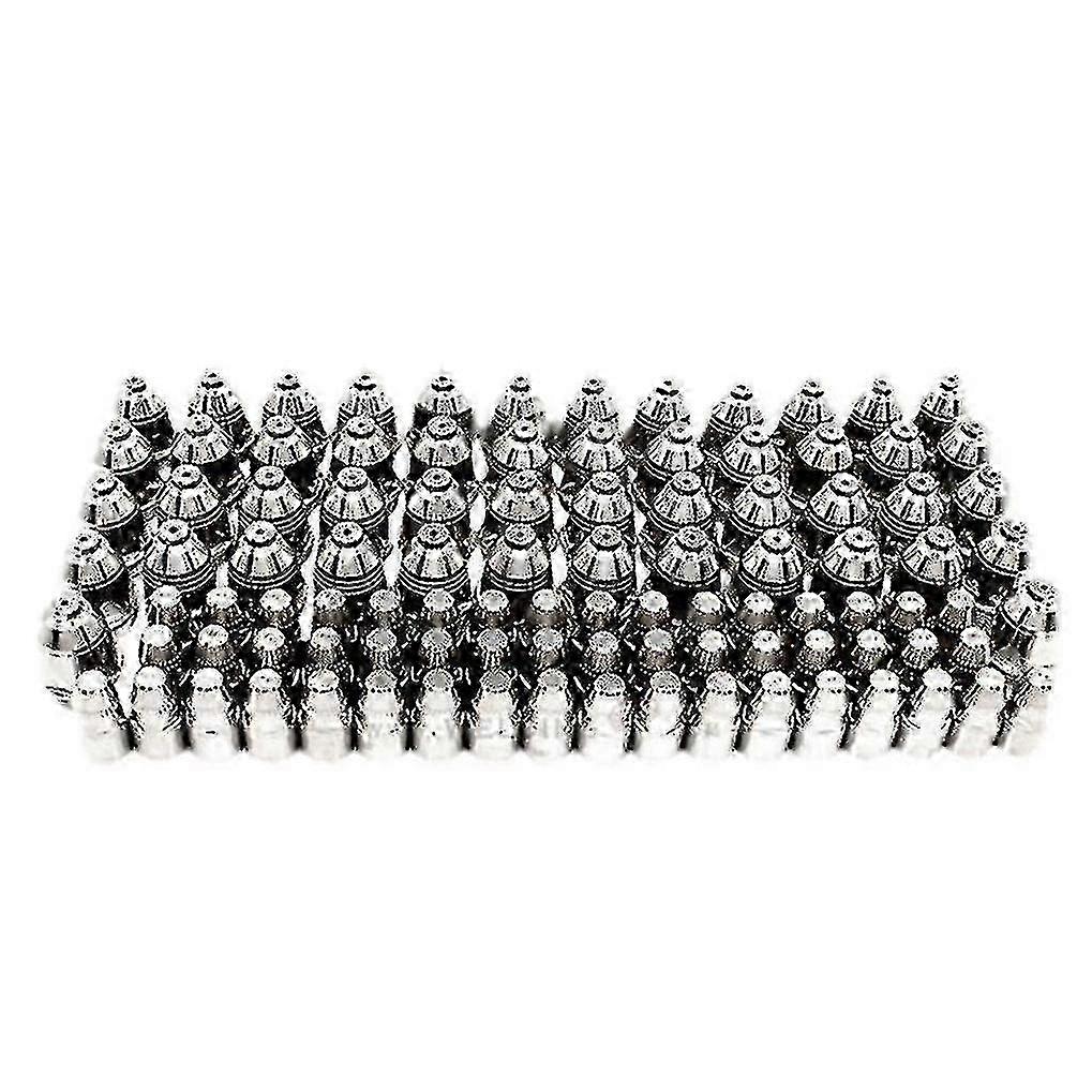 100pcs P80 Plasma Cutting Torch Consumables - Tips & Electrodes for CNC 60A, 80A, 100A Yalo Plasma Cutters