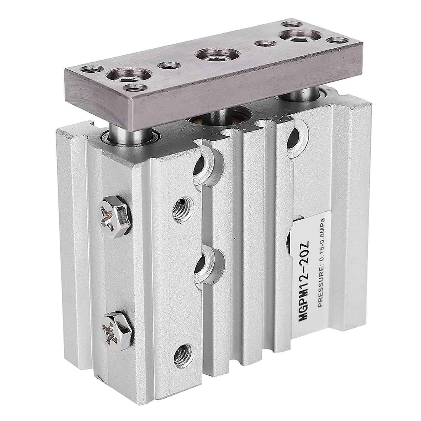 Versatile Pneumatic Cylinder Made of Aluminum Alloy for Various Applications – MGPM1220Z 3Rod DoubleActing Air Cylinder