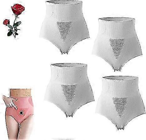 4 Pack Slimorypro Graphene Honeycomb Vaginal Tightening & Body Shaping Briefs,Graphene Honeycomb Briefs