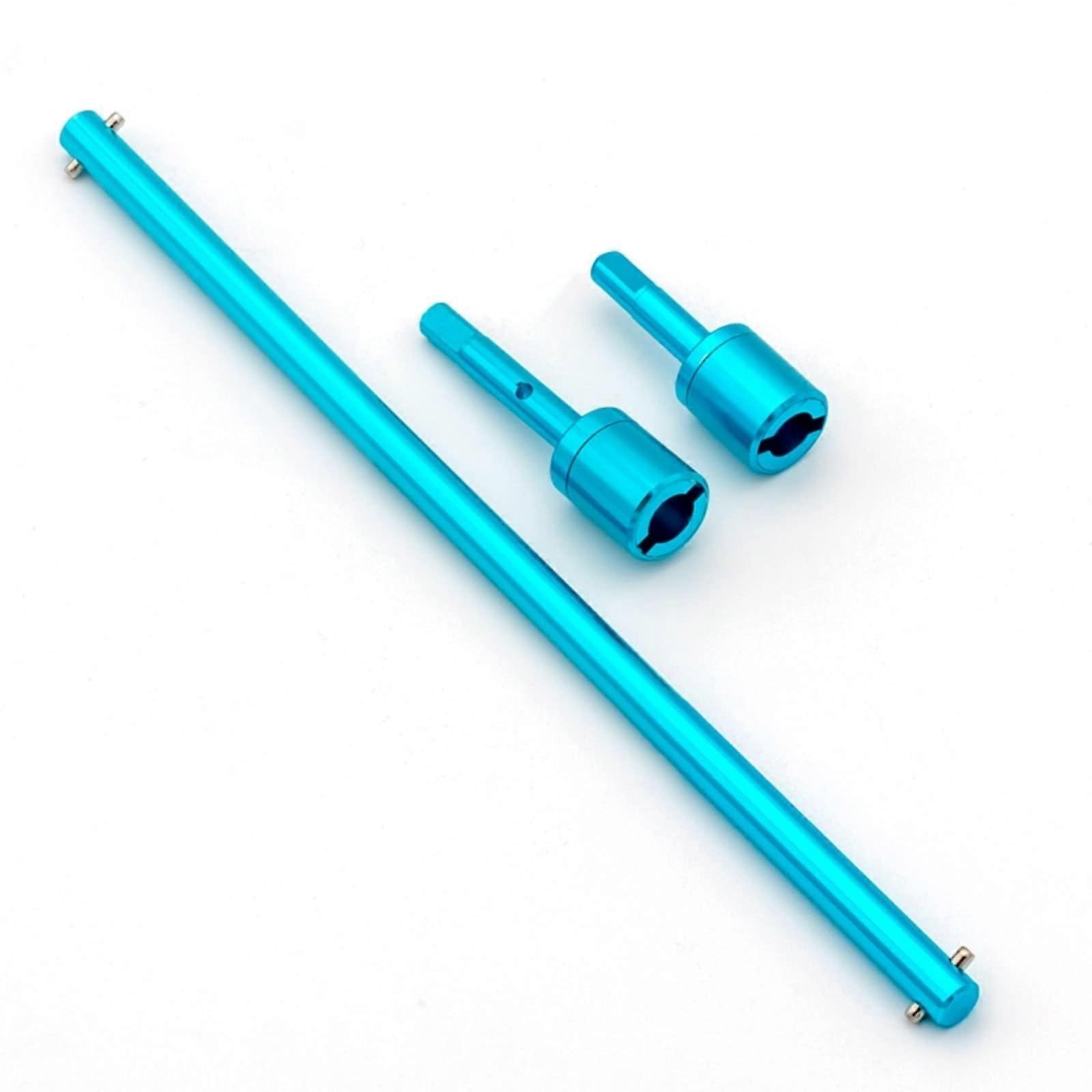 Aluminium Drive Shaft and Joint Kit Replacement for Tamiya 1/10 TT-01 TT-02 TAM54026 RC Car Parts Compatible Upgrade
