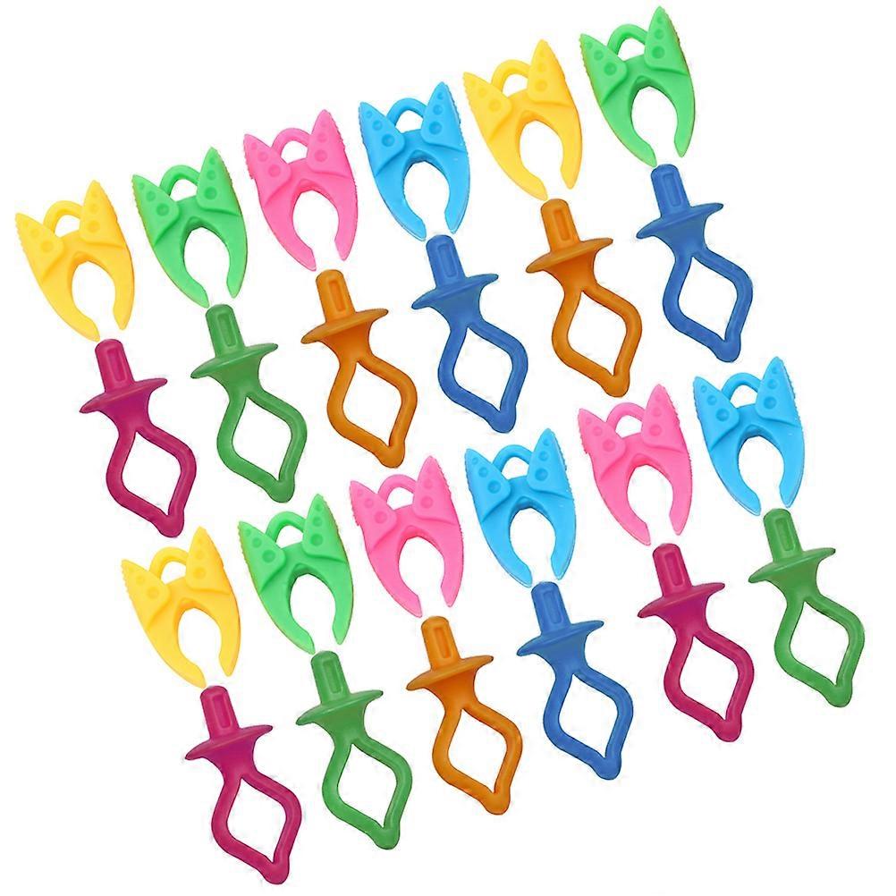 Bobbin Clips Organizer Set Random Color 1x3cm Neat Storage 24Pcs