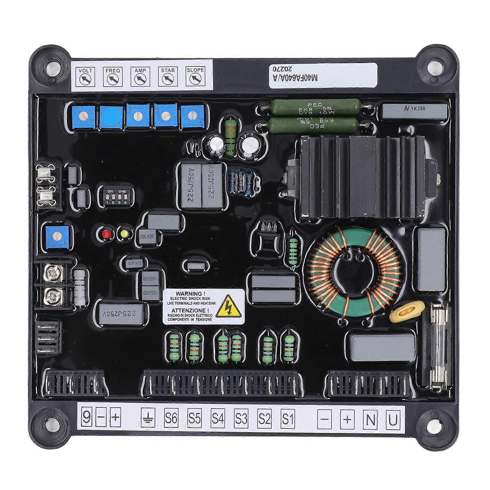Automatic Voltage Regulator Insulating ABS Generator AVR for Marelli 150‑278V 50 60Hz 