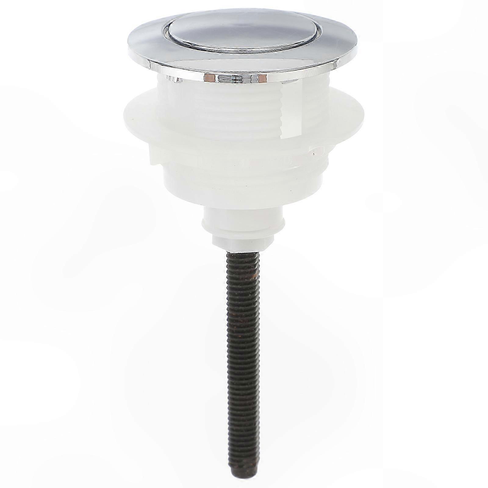 Single Push Toilet Tank Flush Button Replacement