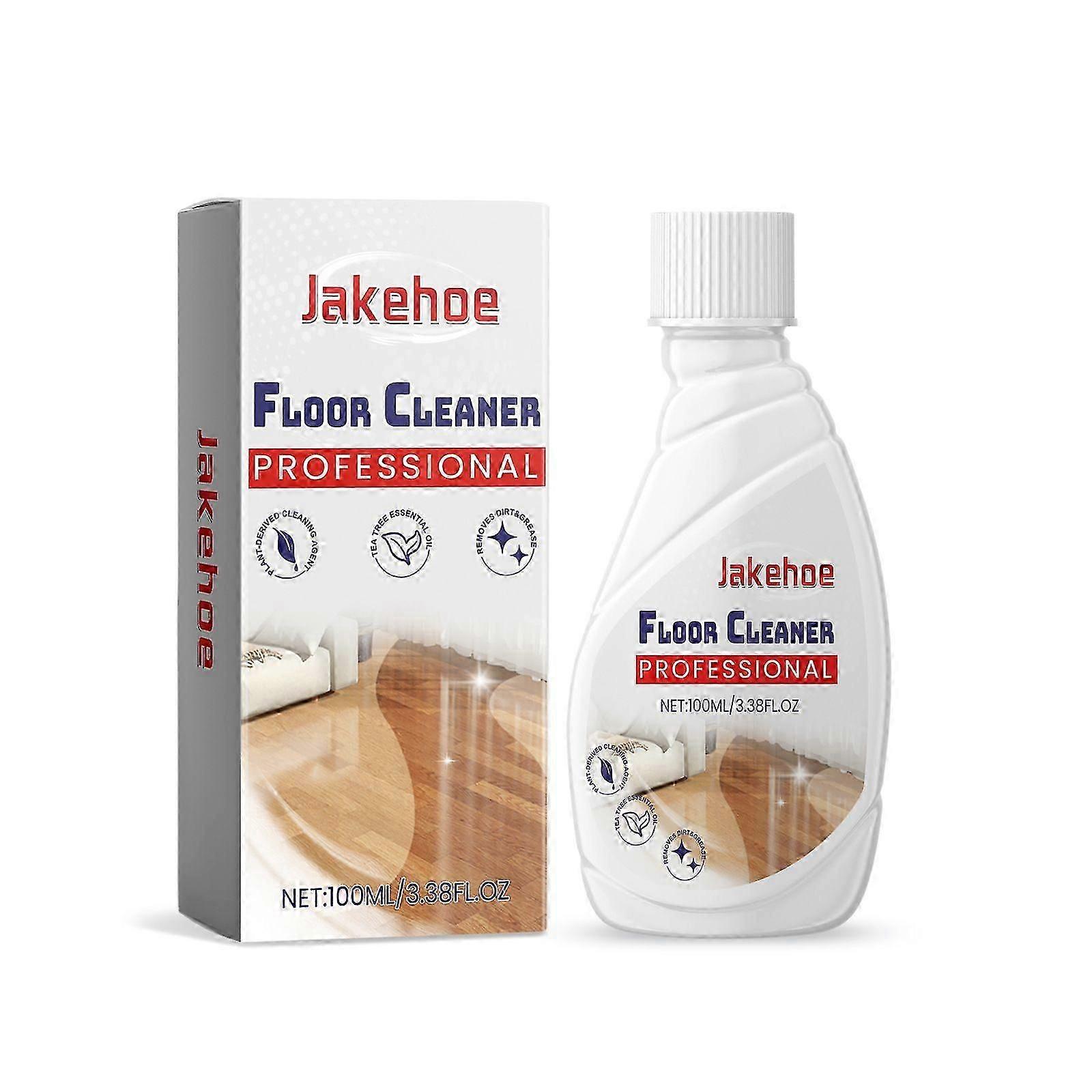 Floor Cleaner, Powerful Decontamination Floor Cleaner, 100ml Laminate Floor Polish Tile Cleaner, Wooden Floor Cleaner