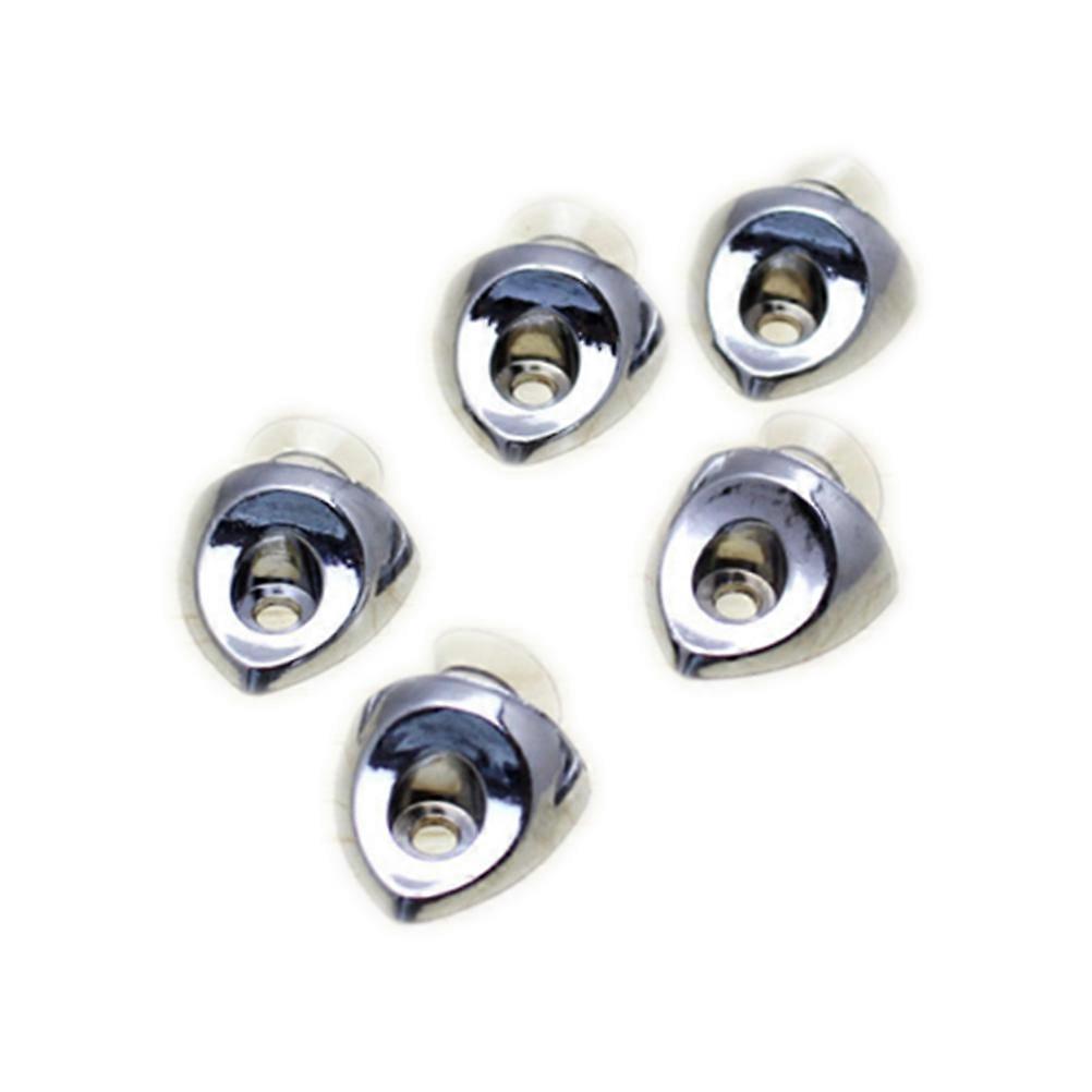 Stainless Steel Glass Shelf Securing Clips with Suction Cups for Elegant Look 8 Pieces
