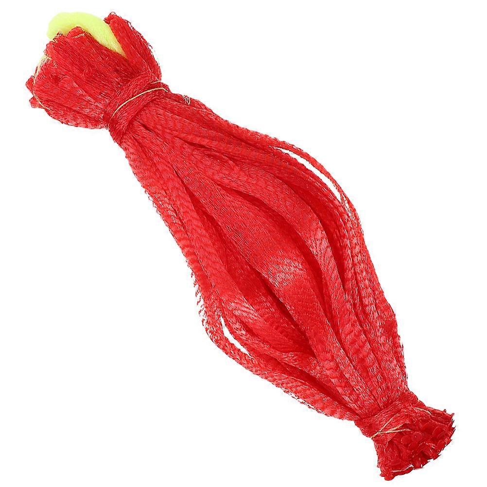 50pcs Watermelon Hanging Mesh Bags for Fruits Storage with Trellis Netting