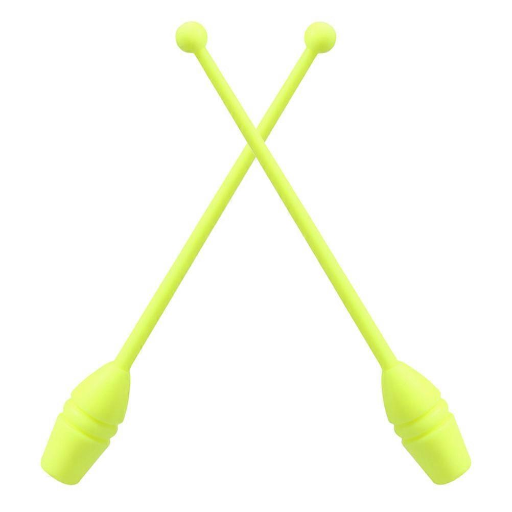 Artistic Gymnastics Stick Rhythmic Design For Children Adults Lightweight Durable Material 35.00X4.00X4.00CM 2Pcs