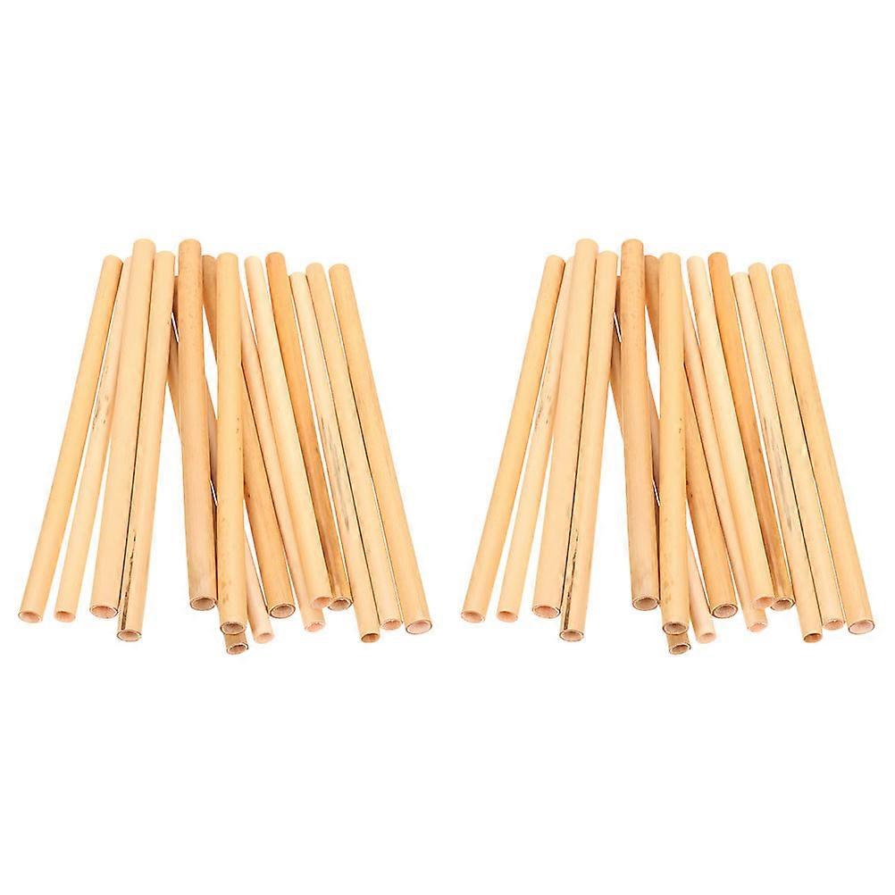 50pcs Natural Reed Bee Tubes for Beekeepers – Essential Hive Making Material for Pollination and Gardening – Lightweight & Durable Beekeeping Supplies