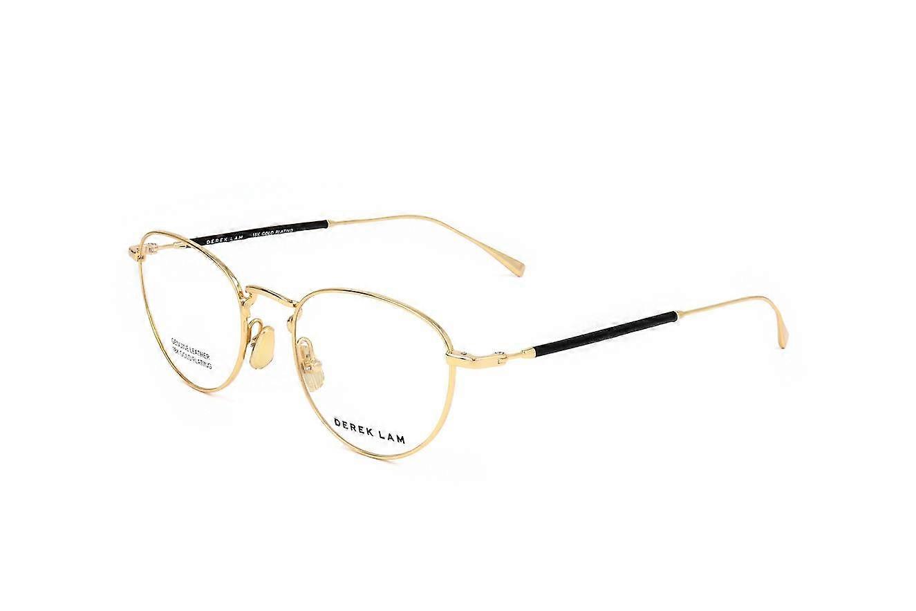 Eyewear Frames Derek Lam DL289 GDBLK GOLD/BLACK 50/20/140 UNISEX