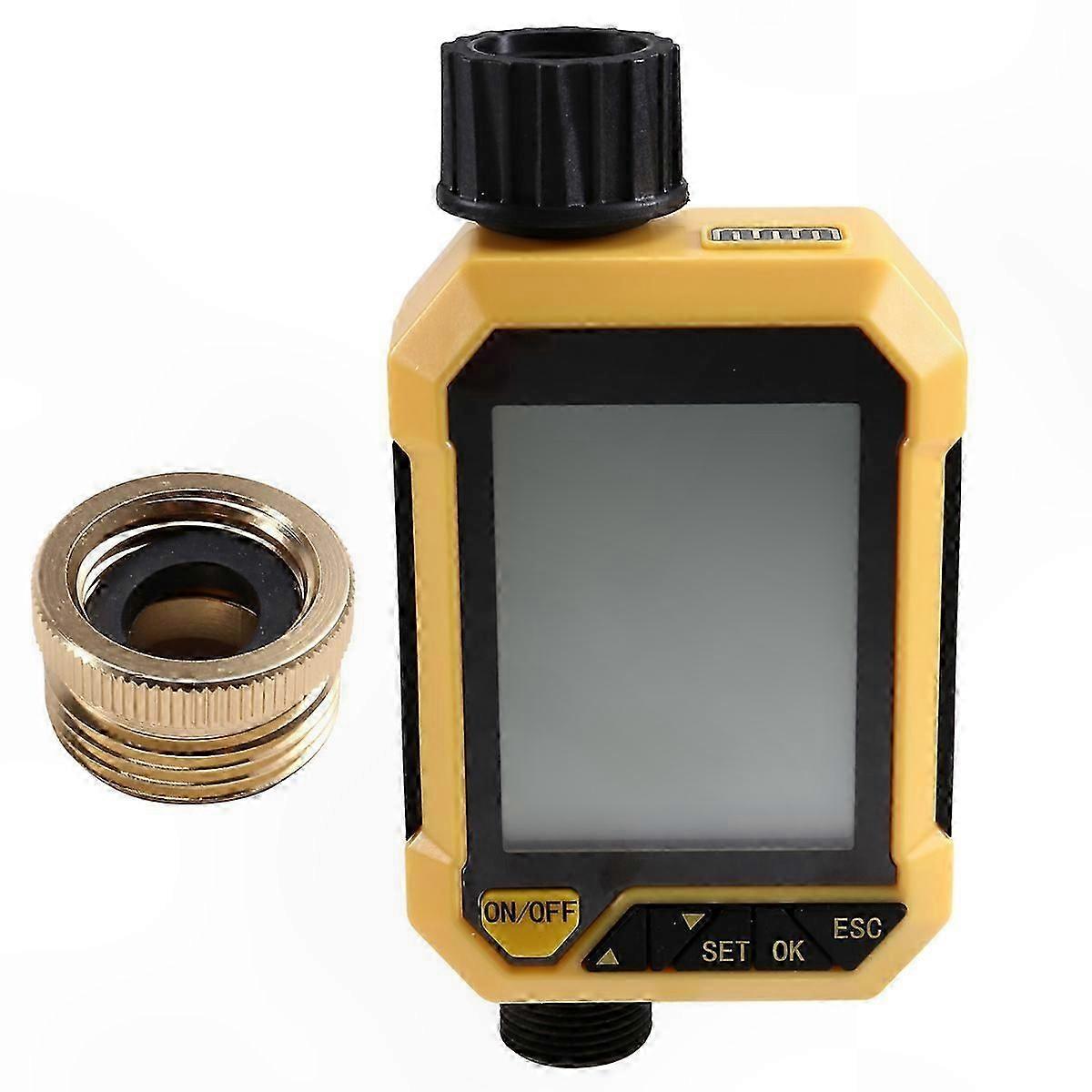 Programmable Garden Watering Timer with LCD Display and Rain Delay Function