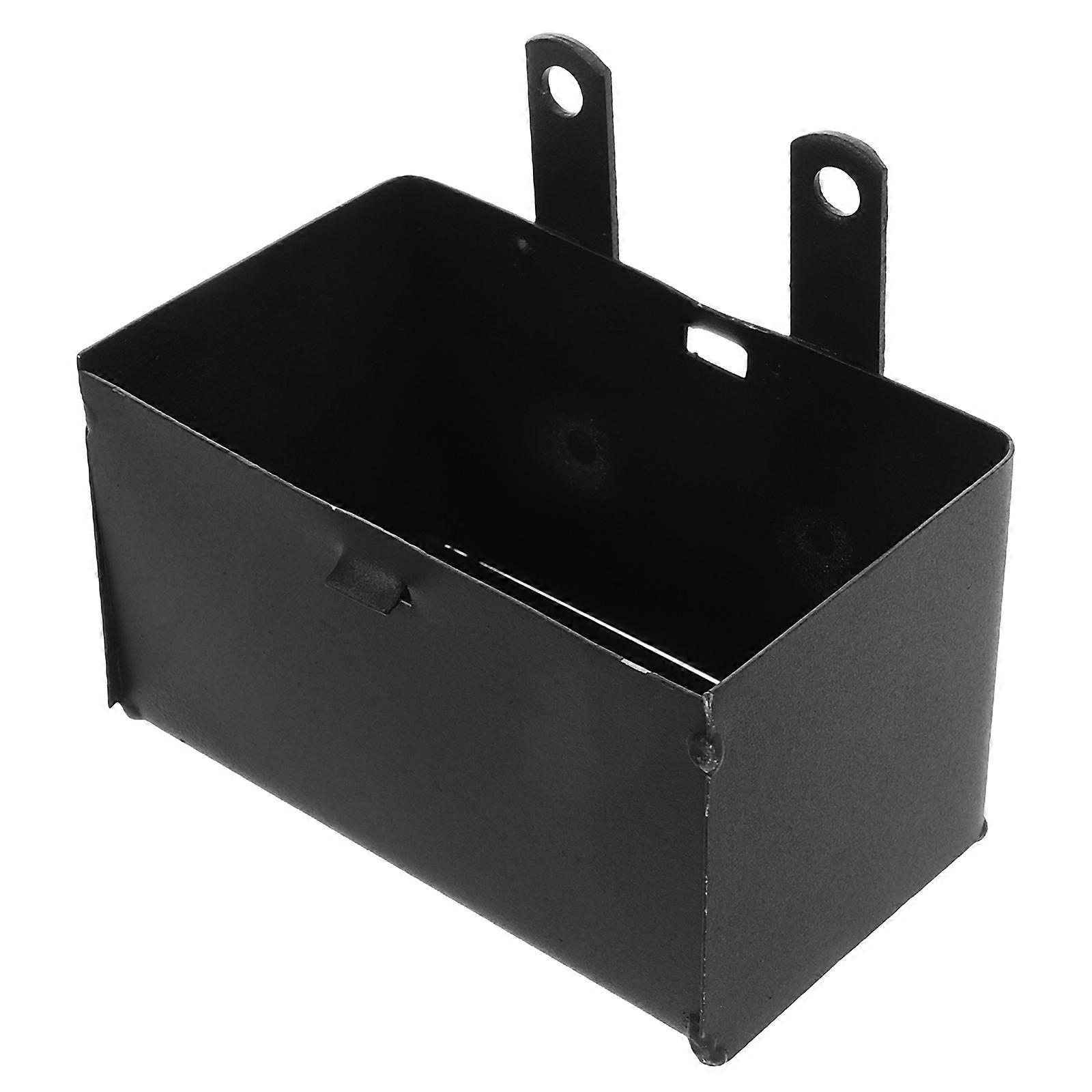 Rectangular Motorcycle Battery Organizer Easy Installation For Vehicle Owners Compact Design 1Set