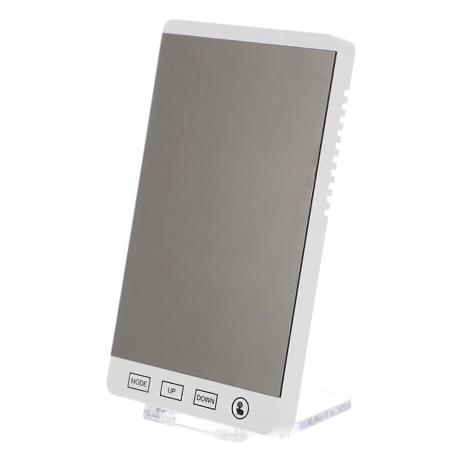 ABS Digital Clock With Temperature And Humidity Measurement For General Users 1 Set