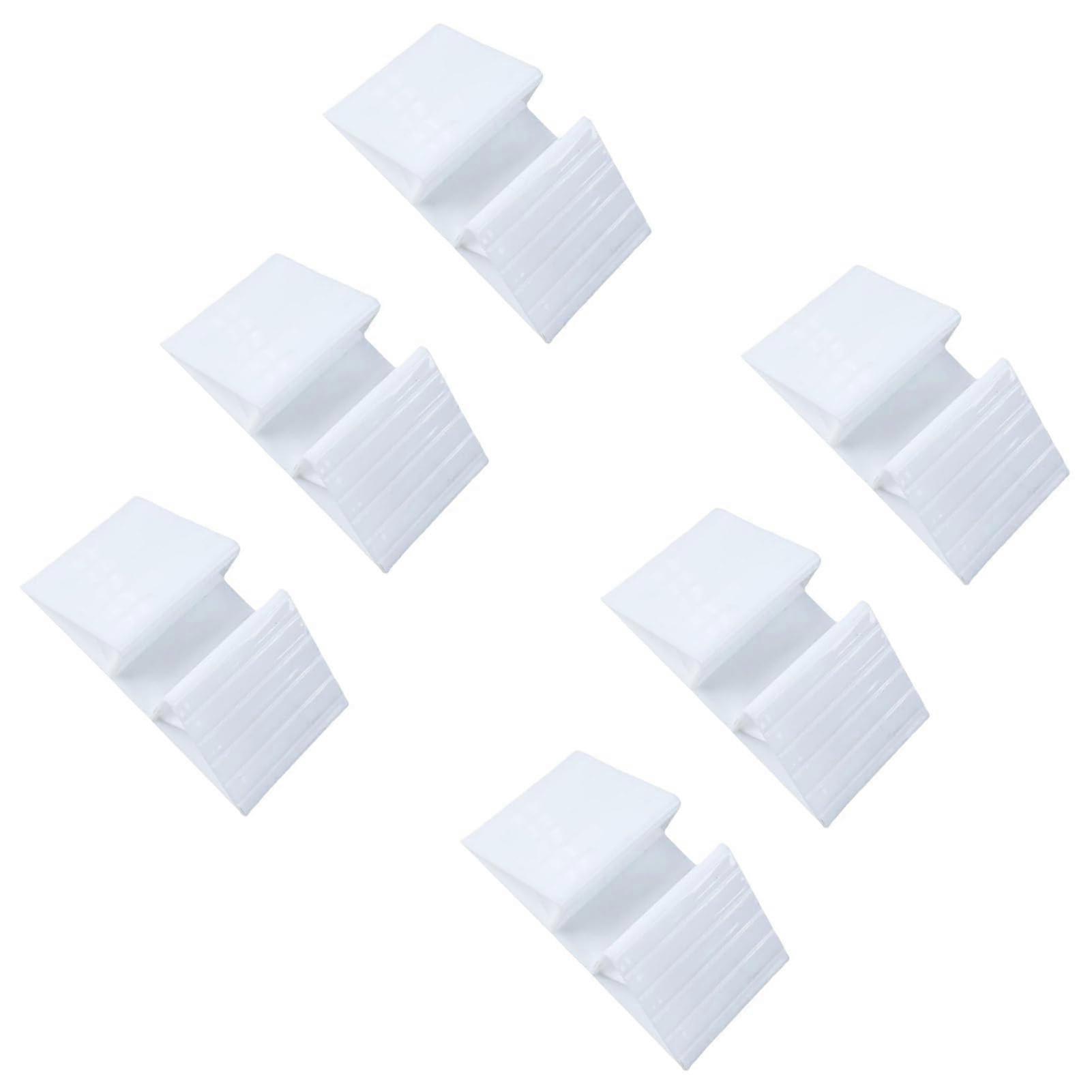 Triangular Reinforced Base Durable Feet for Wooden Doors Dog Fence Balance Stabilizers ABS Fence Ground Holders