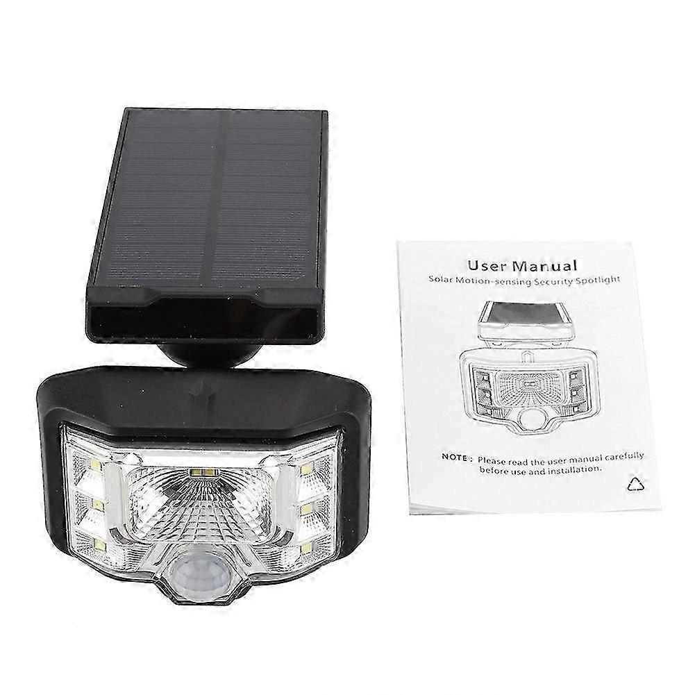 Waterproof Solar Motion Sensor Light with 8 LEDs - Outdoor Garden & Patio Lamp for Enhanced Security & Illumination