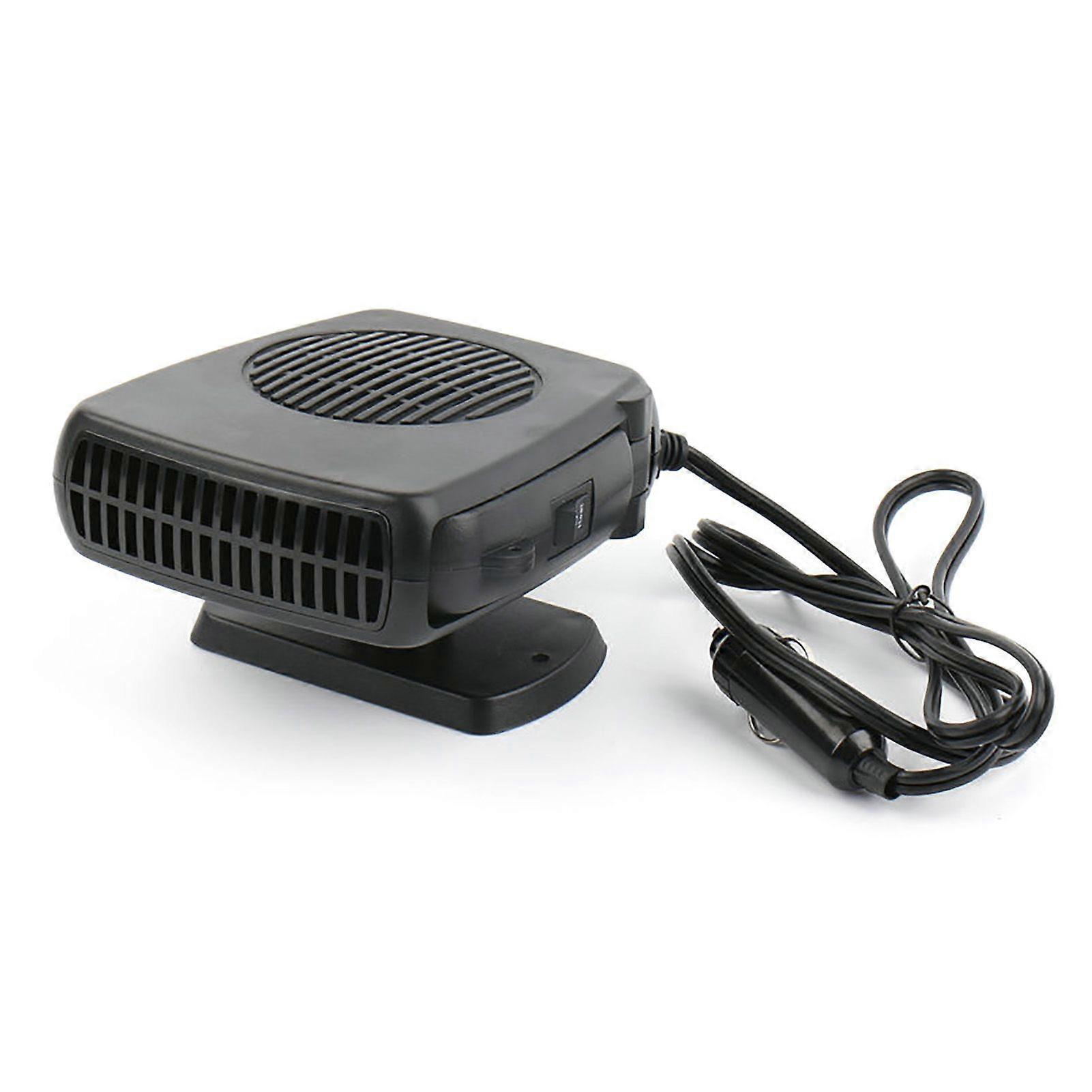 12V portable car heating fan for windshield defrosting