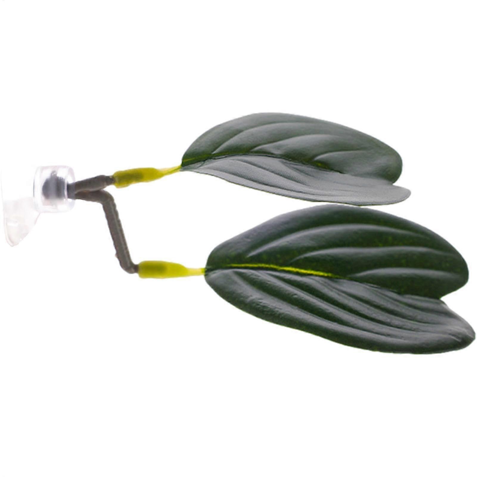 Generic Leaf: Betta Leaf, Simulation Leaves for Aquarium, Place of Rest for Fish, Artificial Landscape Plants for Aquariums Xk8