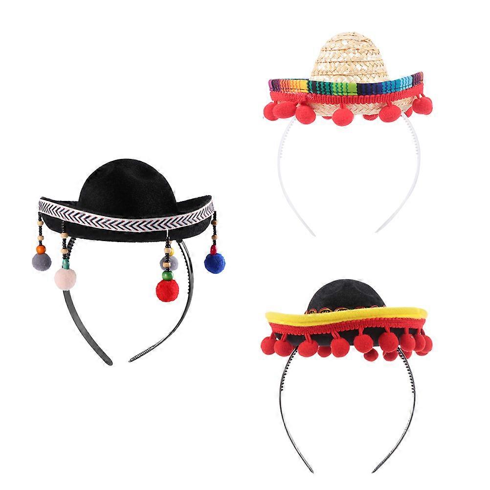 Party Costume Headdress Bands, Featuring Unique Mexican Artistic Style