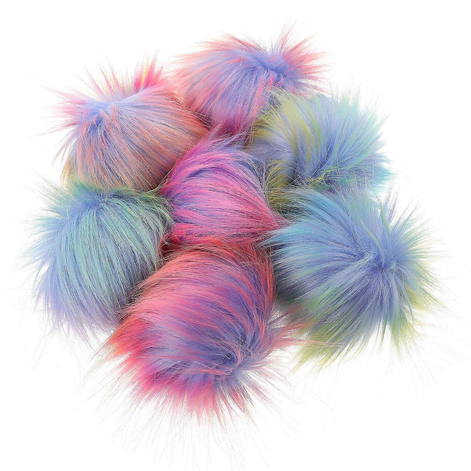 DIY Decorative Plush Balls for Hats and Shoes, Gentle Material and Durable