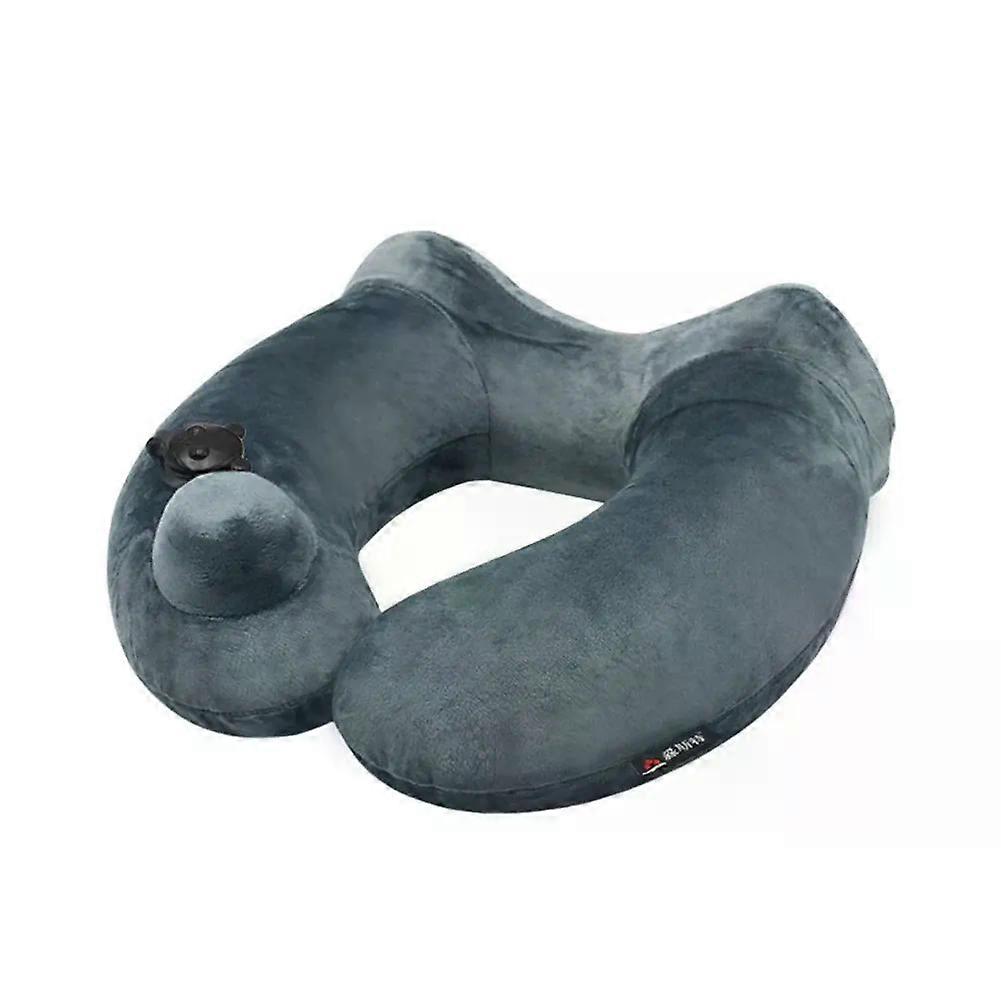 Travel Pillow Aircraft Inflatable Portable Neck Pillow U-Shaped Automatic Inflatable Neck Camping Pillow U-Shaped Pillow