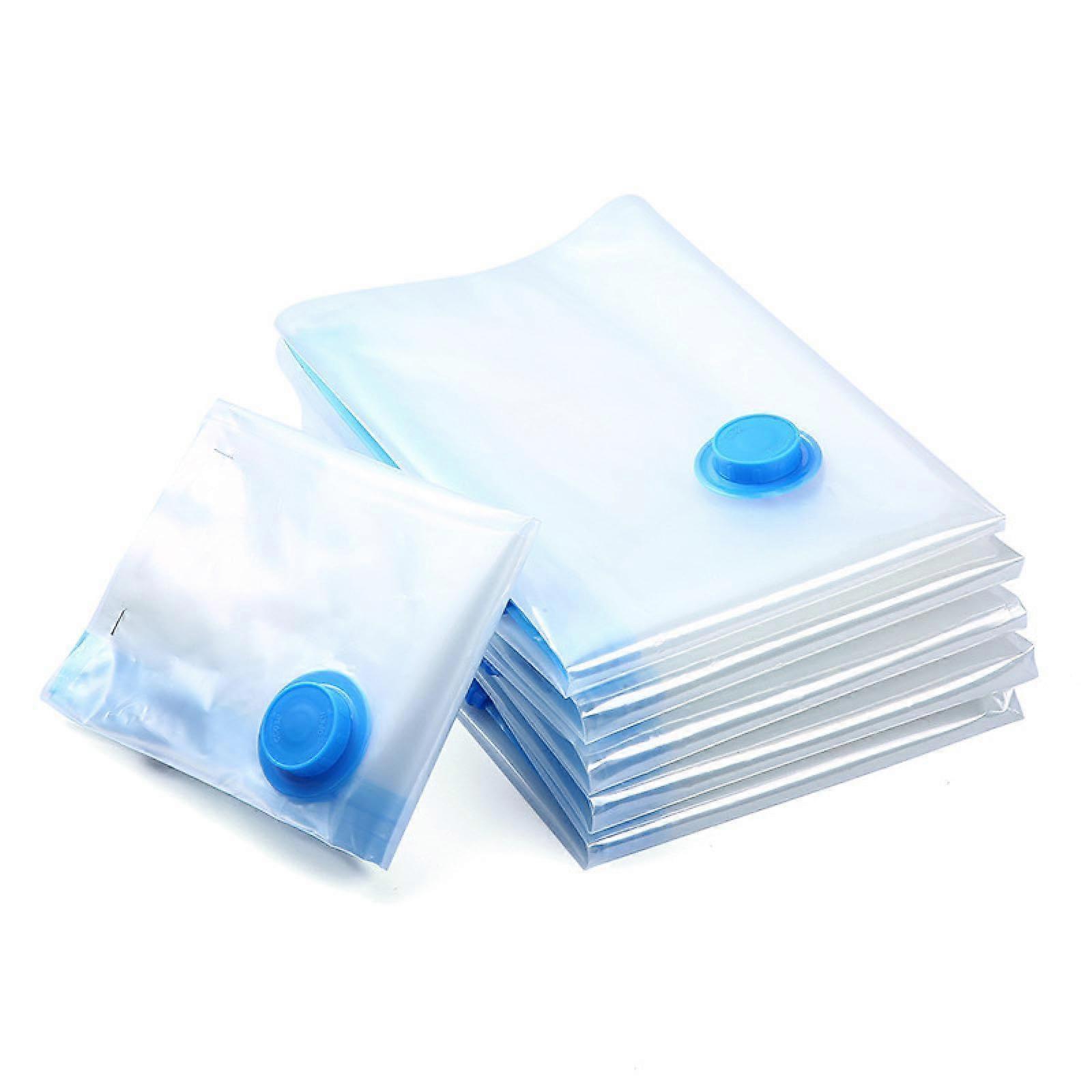 Vacuum Compression Bag, Large Transparent 35x50cm Storage Solution for Bedding and Clothing, Reusable Vacuum Seal Sack