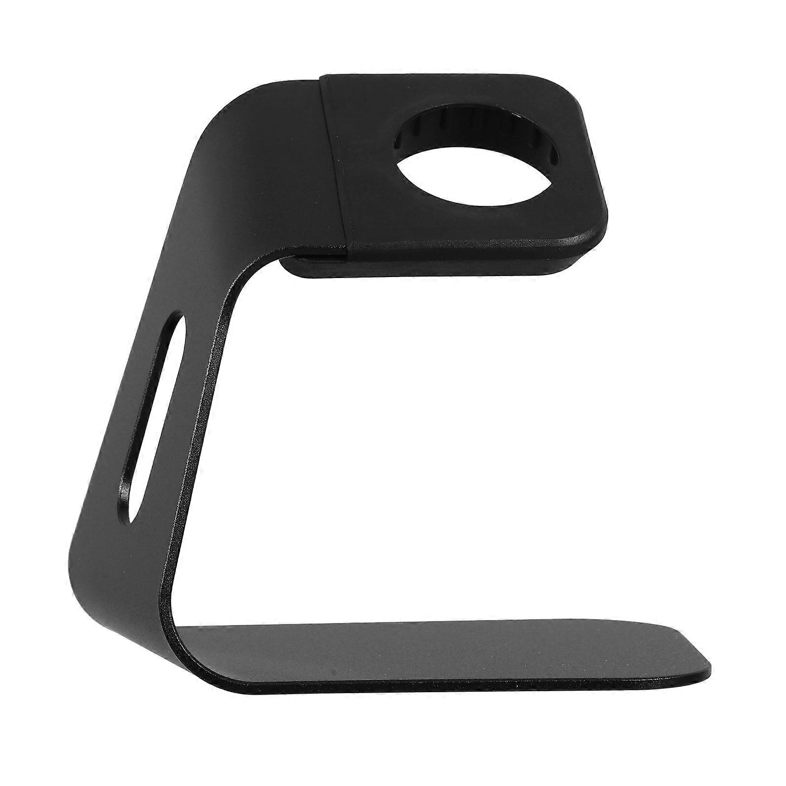 Desktop Charging Stand for Watch and Mobile Devices with Cable Management and Stable Base for Nightstand Use