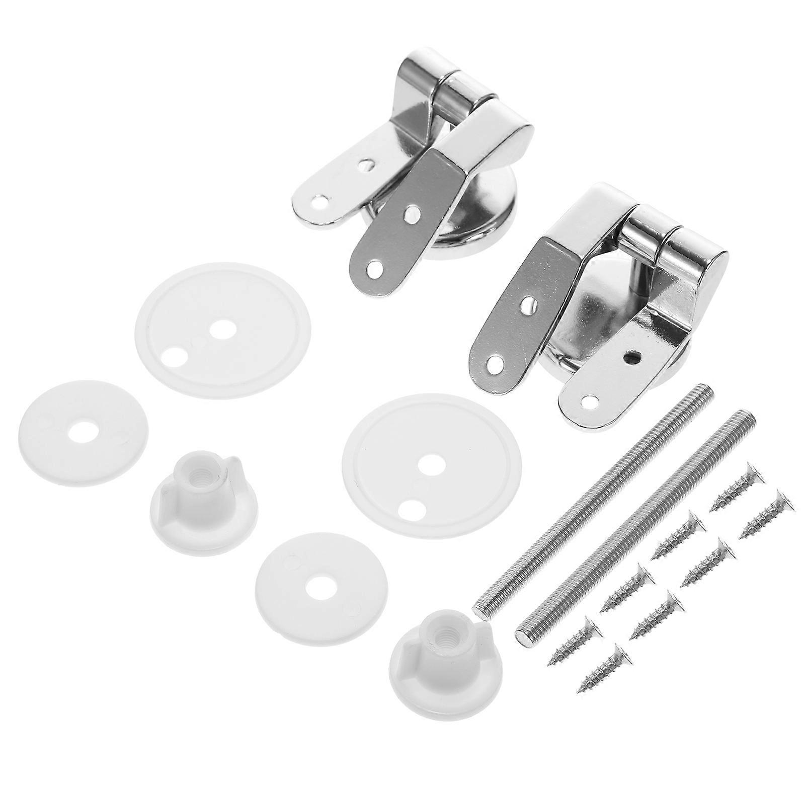 1 Set Toilet Seat Hinges Fittings Fixings Screw