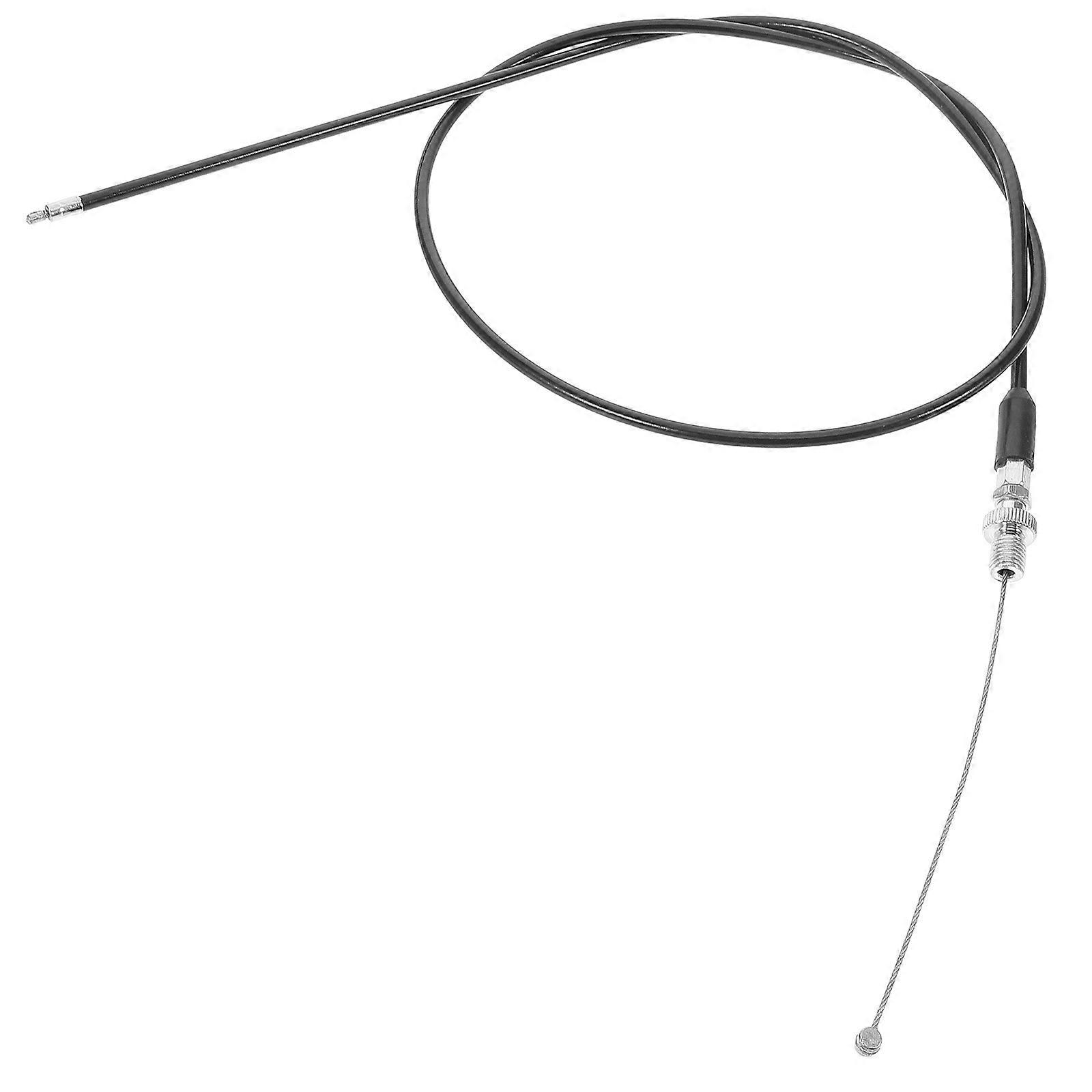 Black Metal Throttle Cable for ATV with Easy Installation and Wide Compatibility 50CC-250CC Engine